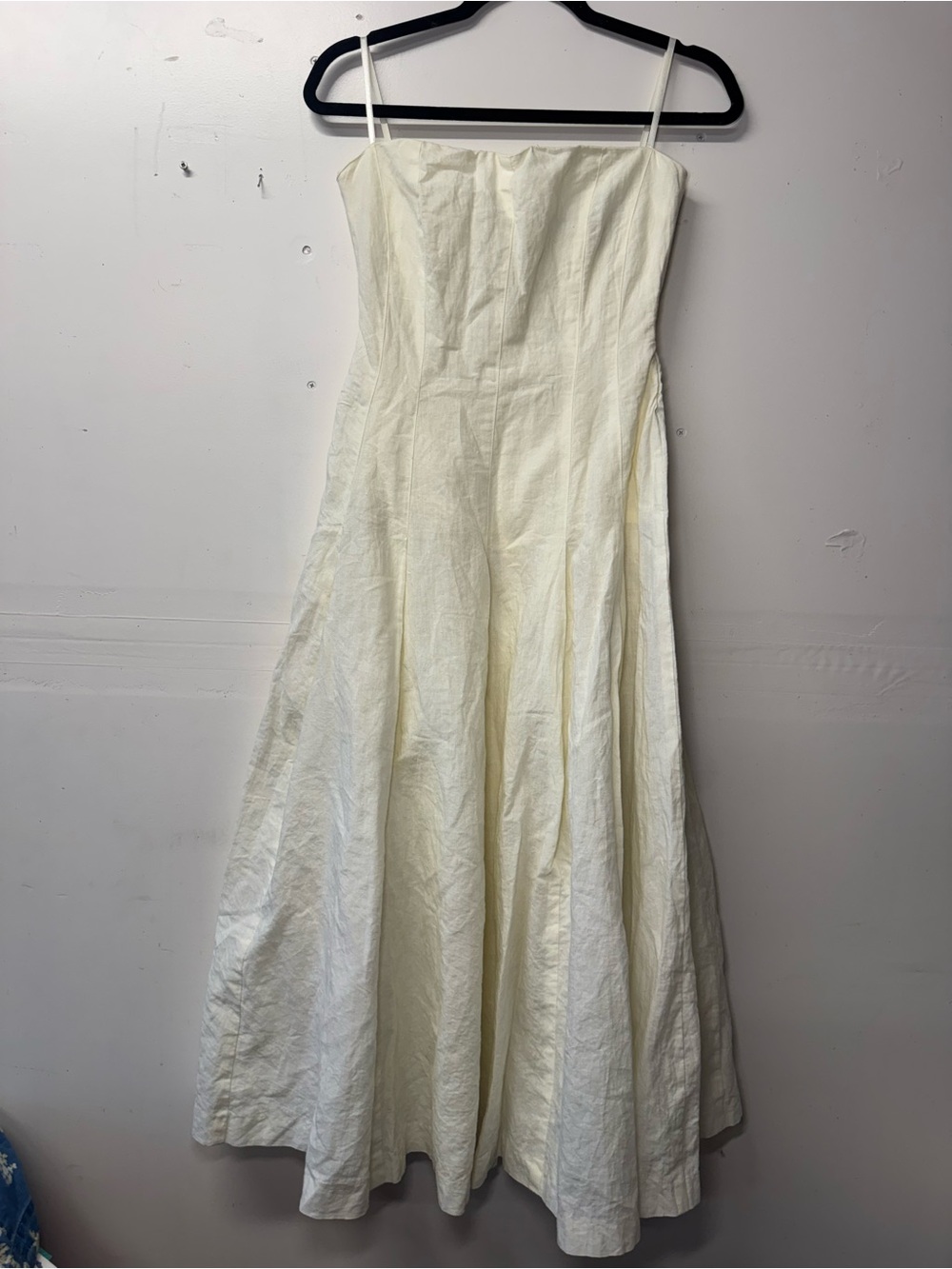 Embroidered Ivory Midi Dress with Cropped Jacket - Picture 7 of 14